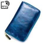 lompakko ja passikotelo rfid sininen