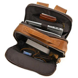 Luksus nahkainen läppärireppu Oletusarvo Otsikko