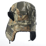 Maastokuvioitu karvahattu