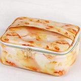 Marble Style Make-up Case Oranssi 2