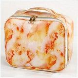 Marble Style Make-up Case Oranssi 1