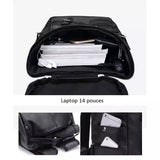 Miesten keinonahkareppu Oletusarvo Otsikko