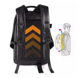 Miesten luksusnahkareppu Oletusarvo Otsikko