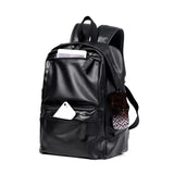 Miesten musta nahkareppu Oletusarvo Otsikko