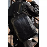 Miesten nahkainen läppäreppu Oletusarvo Otsikko