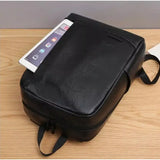 Miesten nahkainen läppäreppu Oletusarvo Otsikko