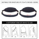 Moderni nahkainen vyölaukku