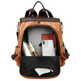 Monikäyttöinen naisten reppu