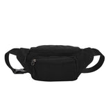 Monitaskuinen vyölaukku Musta