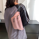 Monitaskuinen vyölaukku