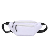 Monitaskuinen vyölaukku Valkoinen