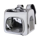 Mukava kissan reppu Harmaa