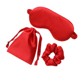 Mukava unimaski Punainen kolmiosainen