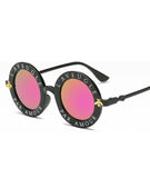 Muodikkaat aurinkolasit Musta & vaaleanpunainen
