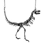 Musta dinosaurus luuranko kaulakoru Oletusarvo Otsikko