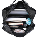 Musta nahkainen reppu Oletusarvo Otsikko