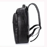 Musta nahkainen reppu Oletusarvo Otsikko