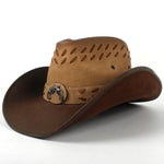 Nahka Cowboy hattu