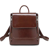 Nahkainen naisten reppu Café