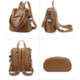 Nahkareppu rusetilla