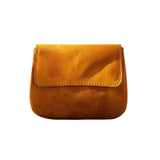 Nahkatupakkakotelo Keltainen