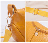 Naisten krokotiilin nahkaa vyölaukku