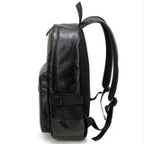 Naisten nahkainen litteä reppu