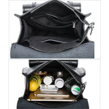 Naisten nahkainen pikkureppu