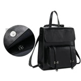 Naisten nahkainen pikkureppu