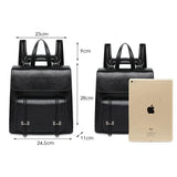 Naisten nahkainen pikkureppu