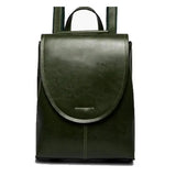 Naisten vintage-reppu Vihreä