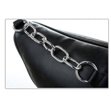 Naisten yksinkertainen nahkainen vyölaukku Oletusarvo Otsikko