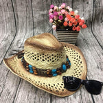 Olki ja helmi cowboy hattu