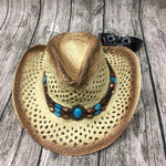 Olki ja helmi cowboy hattu