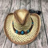 Olki ja helmi cowboy hattu