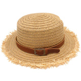 Olki ja nahka hattu 56-58 cm (kansainvälinen koko)