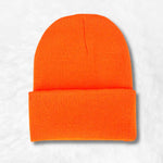 Oranssi beanie pipo