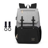 Oxford-Vaippalaukku Harmaa/musta