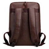 Pieni miesten nahkainen reppu