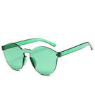 Pin-up-aurinkolasit Vihreä