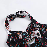 Rockabilly-tyylinen Halloween-mekko