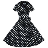 Rockabilly-tyylinen pin-up mekko
