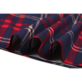 Rockabilly-tyylinen ruudullinen mekko