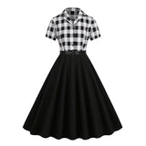 Rokkihenkinen mekko Laatat / S