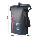 Roll top -reppu vedenpitävä