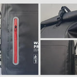 Roll top -reppu vedenpitävä