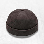Ruskea Docker-hattu