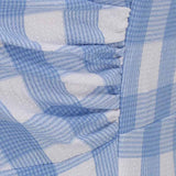 Ruutukuvioinen 50-luvun pin up -mekko