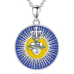 Sacred Heart Medal Cross kaulakoru