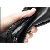 Säädettävä musta vyölaukku Musta